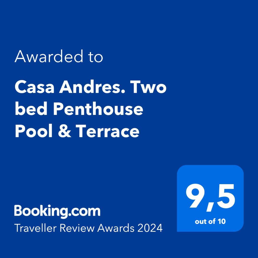 Casa Andres. Two Bed Penthouse Pool & Terrace Apartamento *